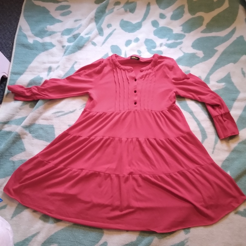Rebel, L, drop waist sweater dress.